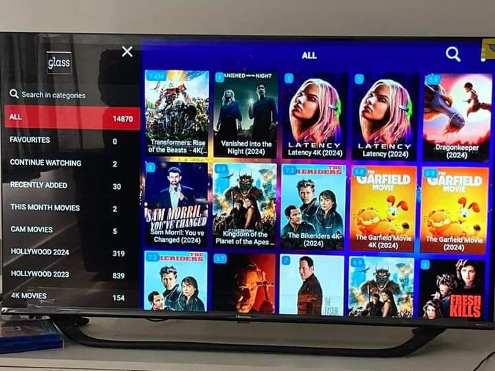 Captura de conversación sobre servicio IPTV